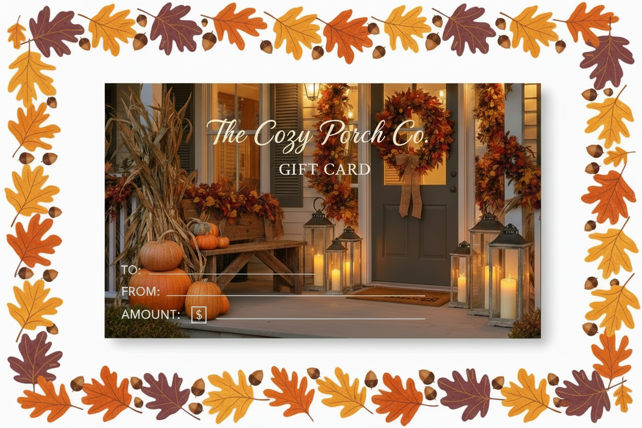 The Cozy Porch Co. Gift Card
