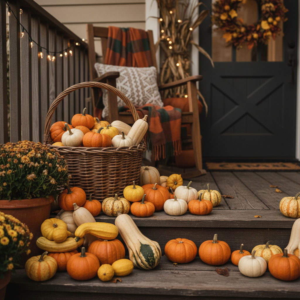 Mini assorted pumpkins/gourds (8) ala carte